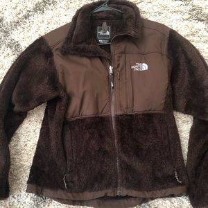 North face women’s jacket brown size Small